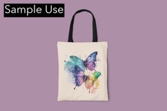 Beautiful Watercolor Butterfly - Sublimation - Digital Product Image 4