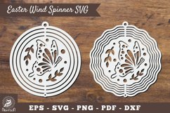 Butterfly Wind Spinner SVG 4 Product Image 1