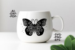 Mandala Butterfly Svg | Butterfly Cut File Product Image 1