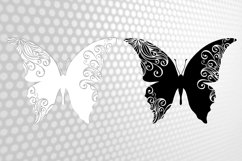 Mandala Butterfly Svg | Butterfly Cut File Product Image 3