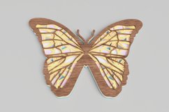 Summer laser cut file - Layered Butterfly Product Image 2