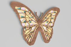 Summer laser cut file - Layered Butterfly Product Image 5