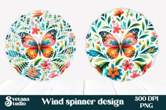 Butterfly wind spinner | Flower spinner | Summer spinner Product Image 1