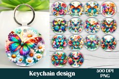 Butterfly keychain | Animal keyring | Keychain bundle Product Image 1