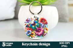 Butterfly keychain | Animal keyring | Keychain bundle Product Image 2