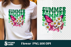 Summer vibes butterfly clipart | Butterfly sublimation Product Image 1