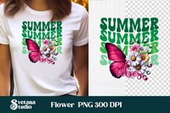 Summer vibes butterfly clipart | Butterfly sublimation Product Image 1