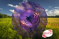 Butterfly | Spring | 10" Sublimation Wind Spinner Product Image 1