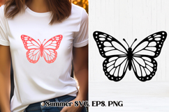 Butterfly SVG design | Summer SVG | Butterfly clipart Product Image 1