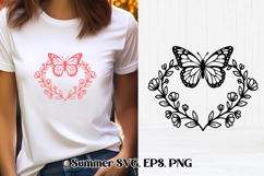 Butterfly SVG design | Summer SVG | Butterfly clipart Product Image 1