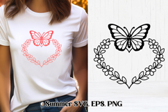 Butterfly SVG design | Summer SVG | Butterfly clipart Product Image 1