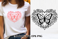 Butterfly SVG design | Summer SVG | Butterfly clipart Product Image 1