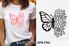 Butterfly SVG design | Summer SVG | Butterfly clipart Product Image 1