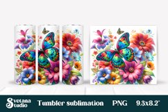 Butterfly tumblers | Animals tumbler | Tumbler sublimation Product Image 1