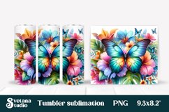 Butterfly tumblers | Animals tumbler | Tumbler sublimation Product Image 1