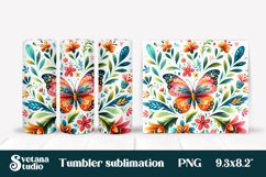 Butterfly tumblers | Animals tumbler | Tumbler wrap Product Image 1