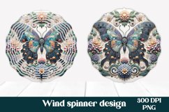 Butterfly wind spinner | Flower wind spinner Product Image 1