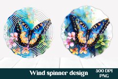 Butterfly wind spinner | Flower wind spinner bundle Product Image 3