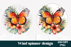 Butterfly wind spinner | Flower wind spinner bundle Product Image 4