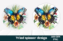 Butterfly wind spinner | Flower wind spinner bundle Product Image 5