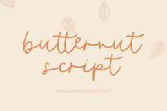Butternut Script Product Image 1