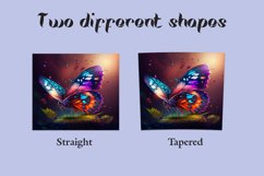 Butterfly Tumbler Sublimation Design for 20oz skinny wra Product Image 2