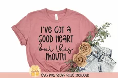Sarcastic Quote SVG | Funny Women's T-Shirt Design Product Image 1