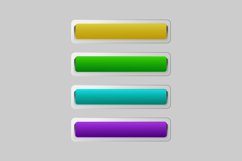 Button web ui and ux glass morphism colorful decorative Product Image 2