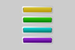 Button web ui and ux glass morphism colorful decorative Product Image 1