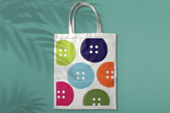 Colored Button | Rainbow Sewing Round Button | Thread Product Image 6