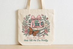Buy Me Books And Tell Me I'm Pretty PNG Trendy T-Shirt Product Image 4