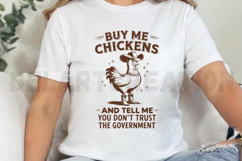 Buy Me Chickens and tell me you don&#039;t trust the SVG Product Image 2