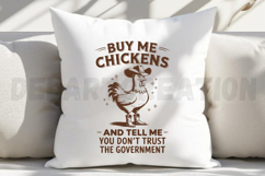 Buy Me Chickens and tell me you don&#039;t trust the SVG Product Image 4