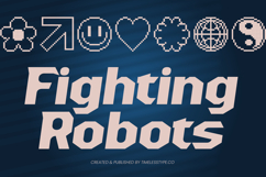 Buzer Rock - Futuristic Sporty Font Product Image 9