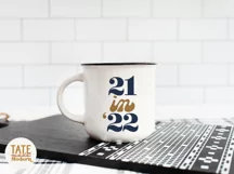 21 in '22 SVG cut file - Retro 21st birthday SVG Product Image 4