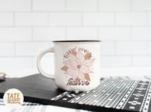 Feelin' pretty festive PNG for sublimation - retro holiday Product Image 3