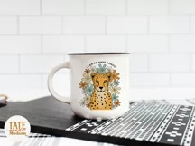 I can do hard things cheetah PNG file for sublimation Product Image 2
