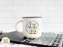 I'm feelin' 2022 New Year retro SVG cut file - retro women's Product Image 2