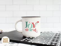 Joy to the world SVG cut file - Retro Christmas svg Product Image 3