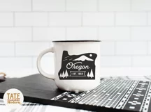 Vintage Oregon SVG cut file - Oregon state symbols svg Product Image 2