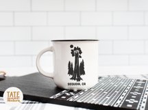 Sequoia CA SVG cut file - Retro national park SVG Product Image 4