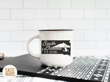 South Dakota state SVG cut file - Vintage USA state SVG Product Image 3
