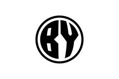 BY Logo Design Product Image 1