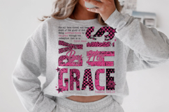 Saved By His Grace PNG, Christian PNG, Faith PNG, Religious Product Image 2