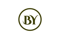 BY Logo Design Product Image 1