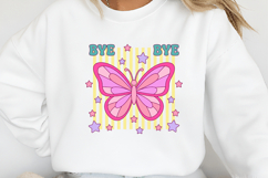 Bye Bye Butterfly Last Day of School PNG Product Image 3