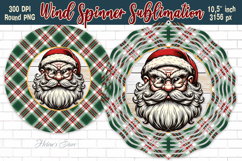 Cute Christmas designs Wind Spinner wrap sublimation BUNDLE Product Image 12