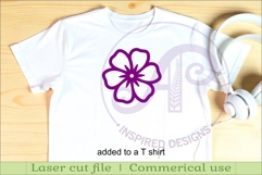 Flower Silhouette Cut out designs 8 Product Image 3