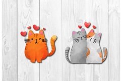 Cat Love Sublimation PNG Product Image 3