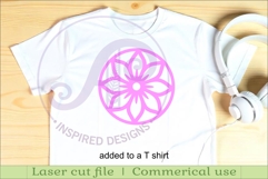 Floral Coasters, laser cut out flower coaster d2 Product Image 3